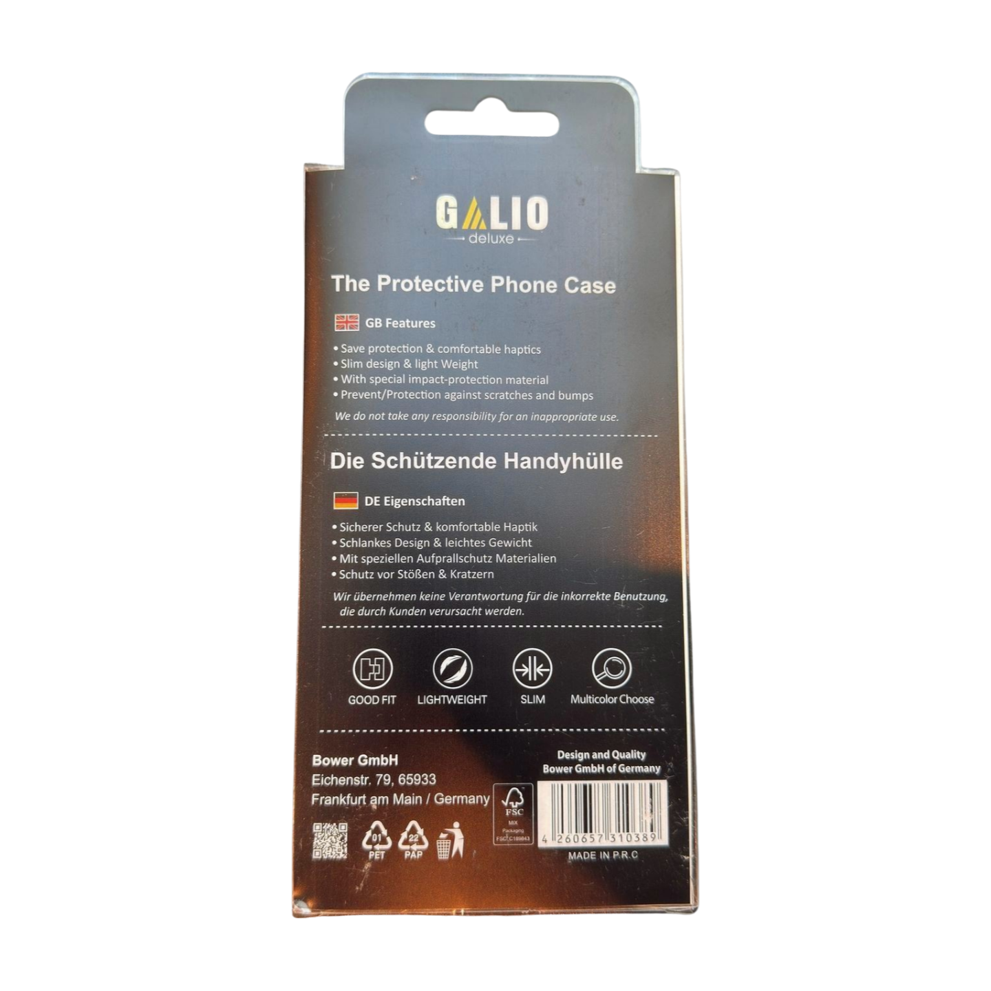 iPhone Transparent Case mit Kordelband