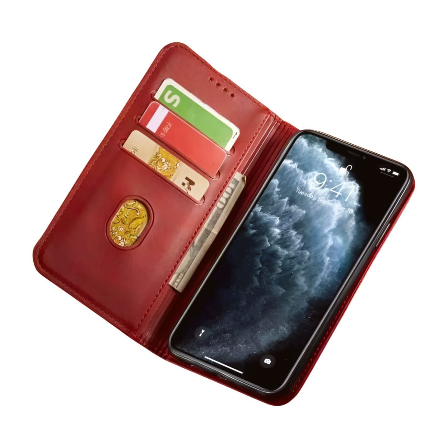 GALIO Deluxe Book Case - iPhone 16