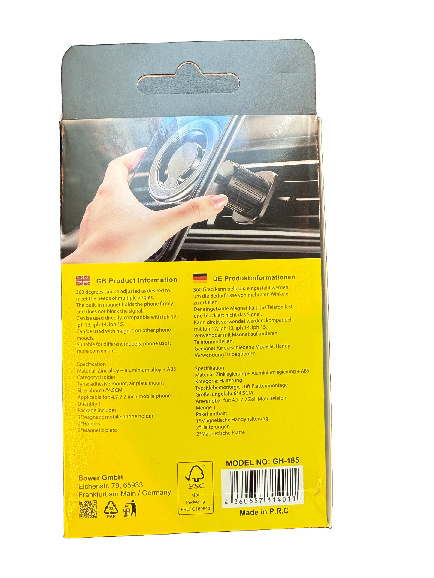 GAILO 2in1 Magnetische Handy Halterung