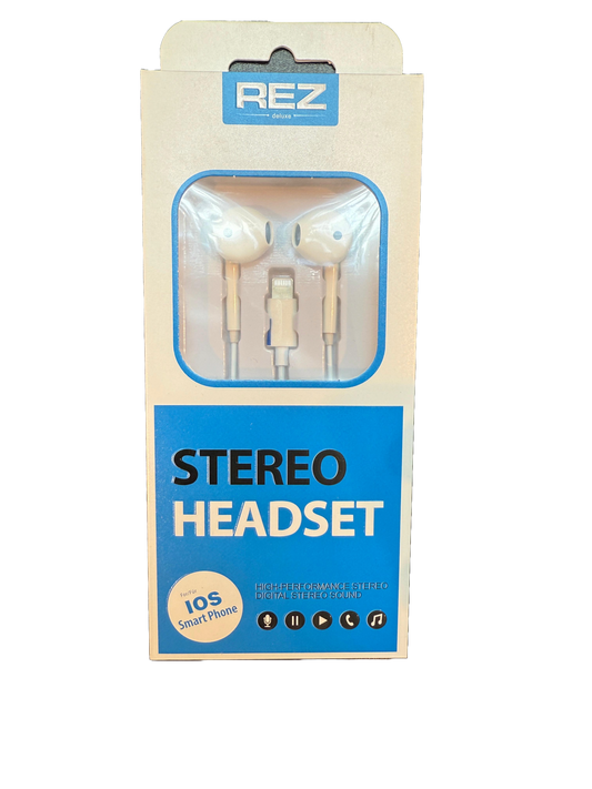 REZ Stereo Headset 3.5mm iOS