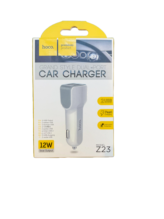 Hoco Car Charger 12W