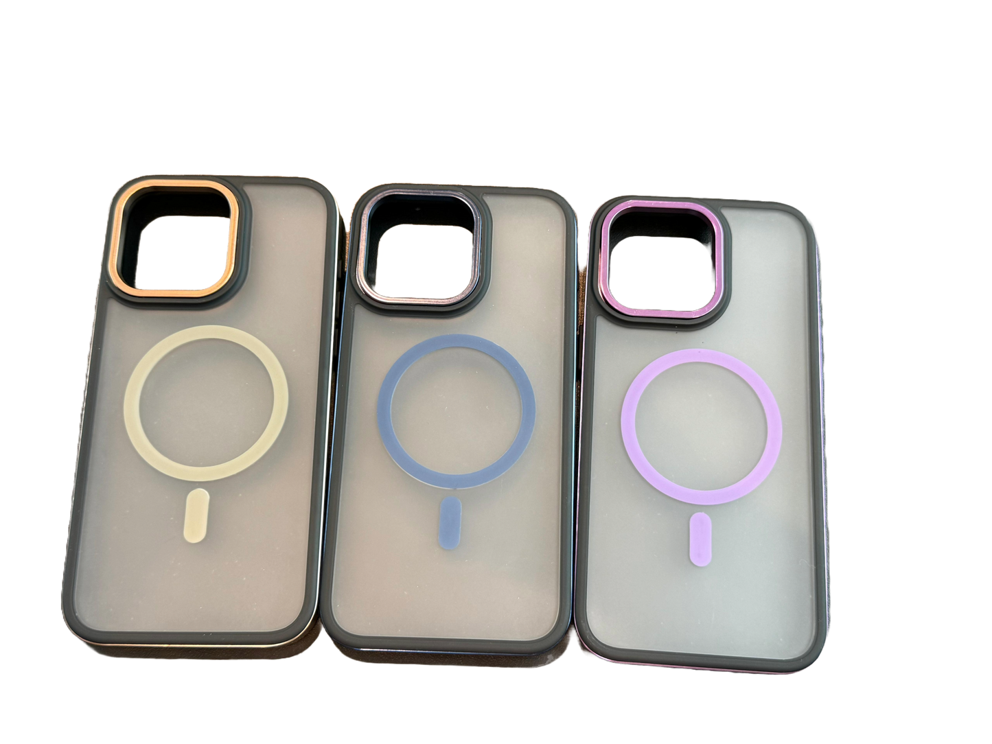 Magsafe Matt metallic Case iPhone