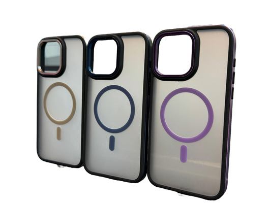 Magsafe Matt metallic Case iPhone