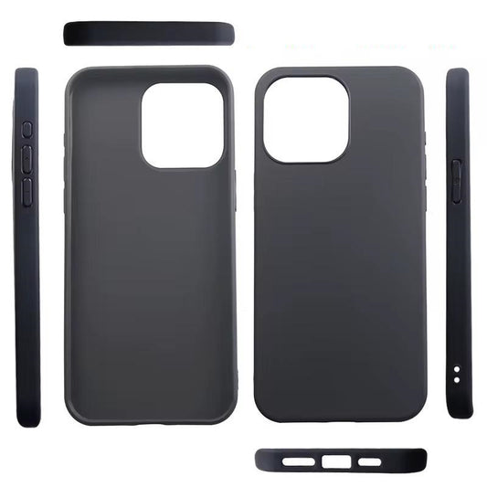 REZ Schwarz Siliconcase iPhone