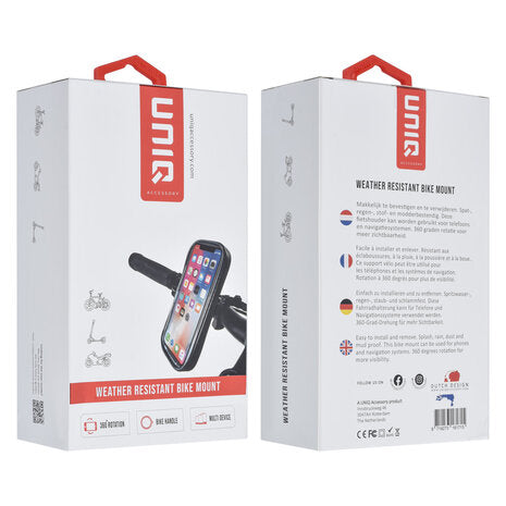 UNIQ Fahrradhalter – 360 Grad drehbar – Schwarz