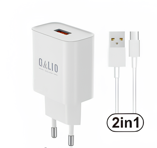 GALIO 25W USB-C Power Adapter + USB-C / Type-C