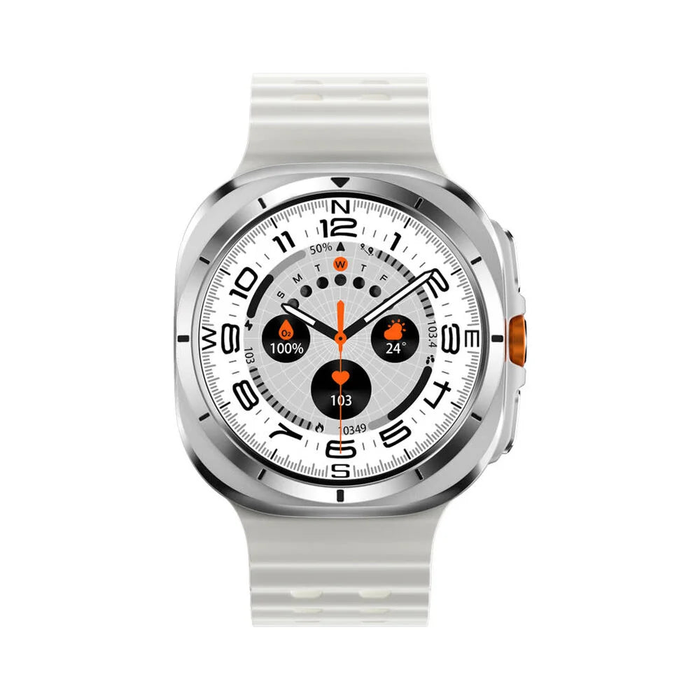 Porodo Voyager Smart Watch - Silver