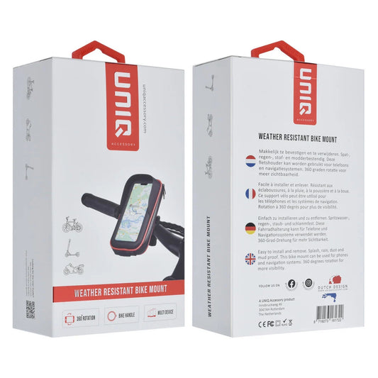 UNIQ Accessory Wetterfester Fahrradhalter – 360 Grad drehbar